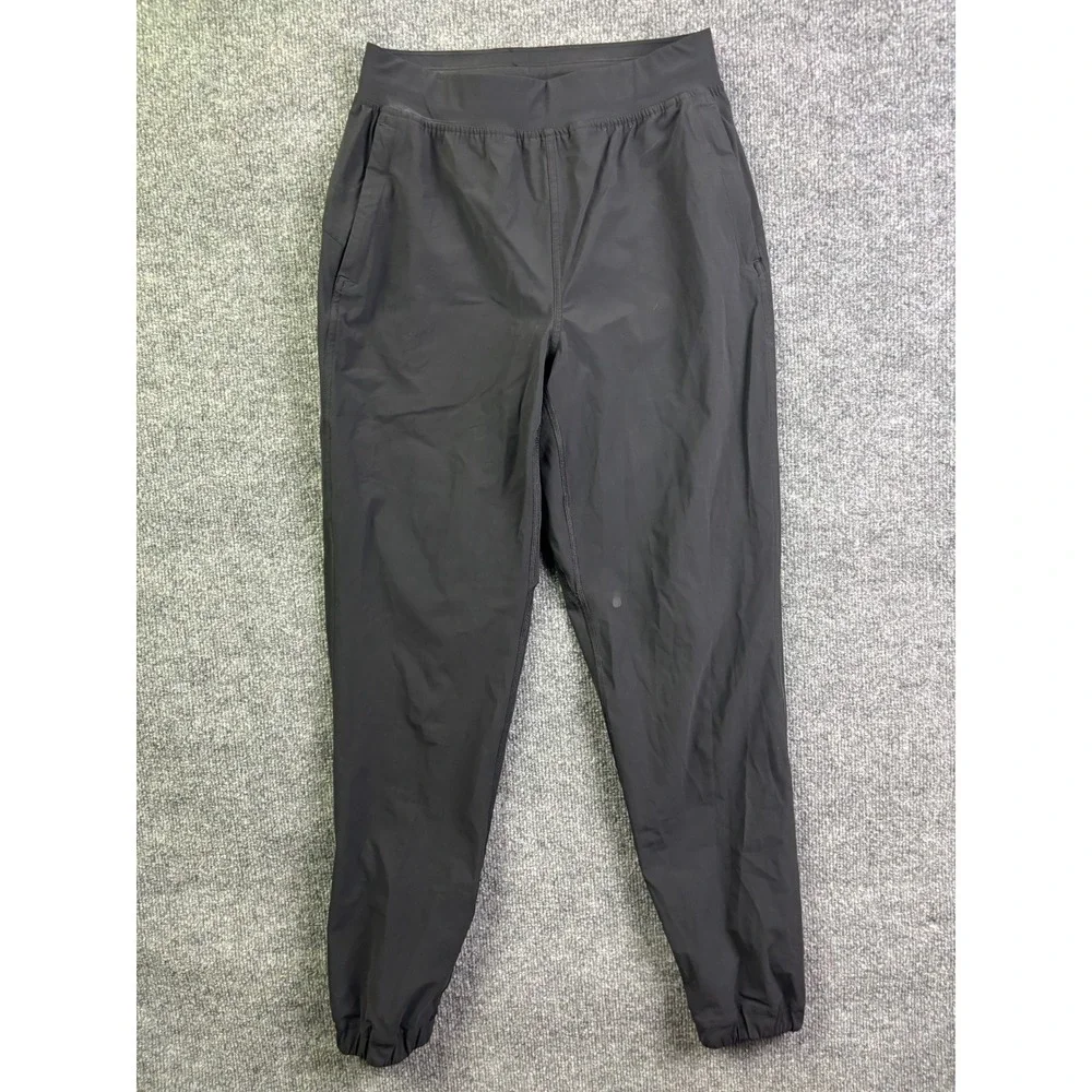 Lululemon Adaptive State Joggers Womens‎ 4 Black High Rise Ankle Zip LW5CYMS